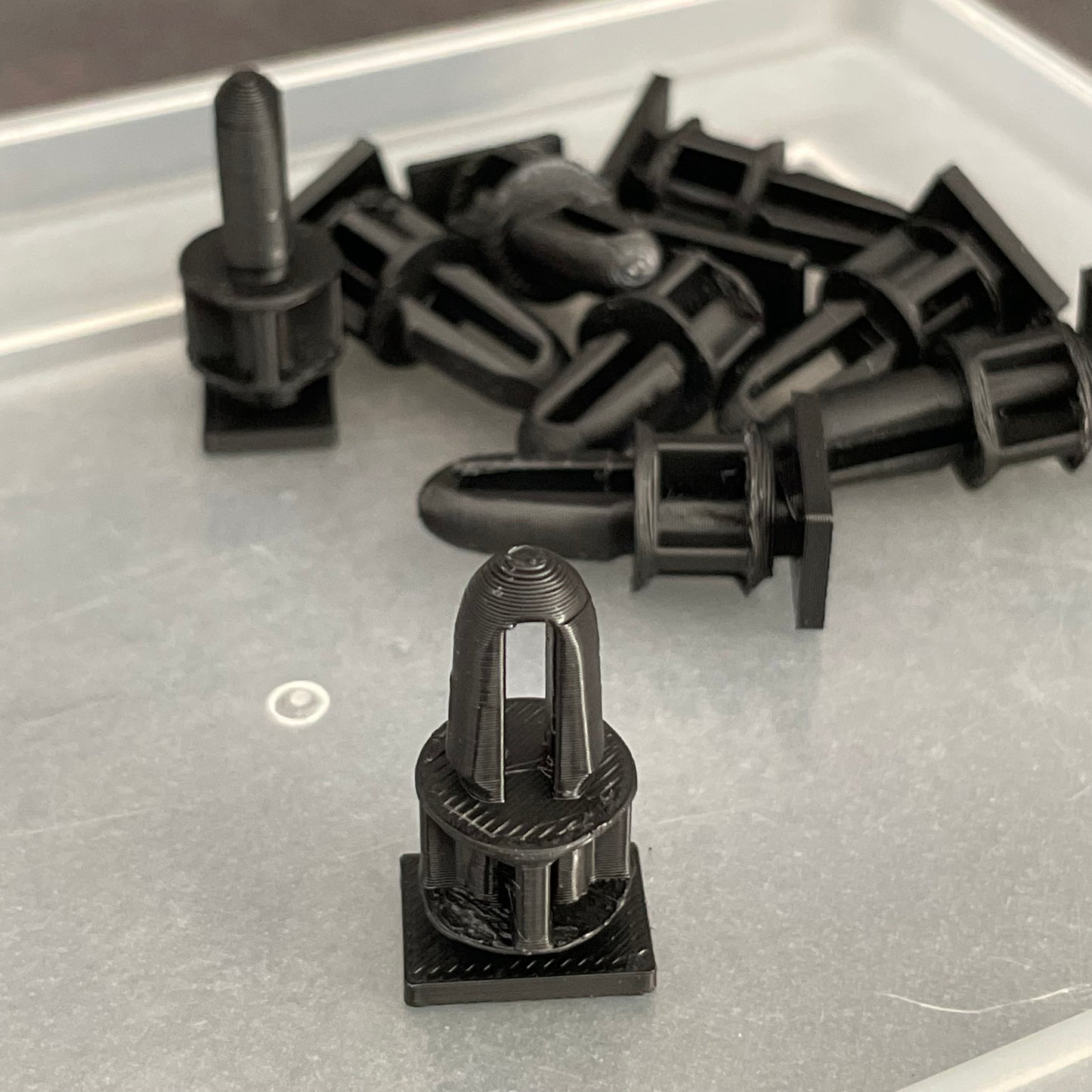 BMW E36 - Lot de 5 clips pour baguette inférieur de porte