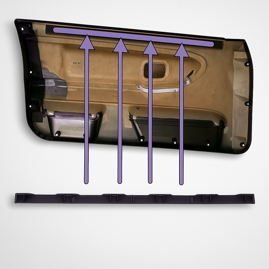BMW E36 - Kit de Réparation Panneau de Porte - Coupé