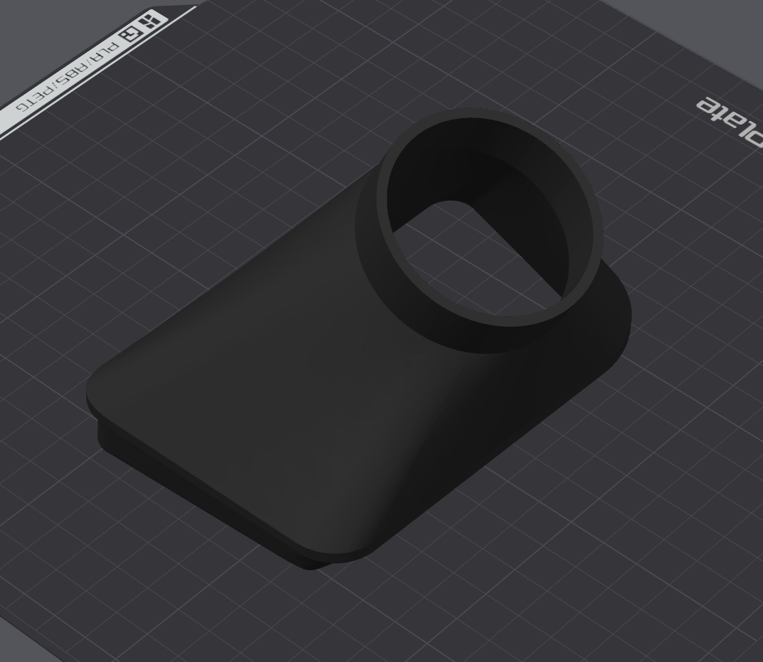 Entrées d’air de pare-chocs Volkswagen Golf MK2 Ø55 mm – Kit de refroidissement frein en PETG CF