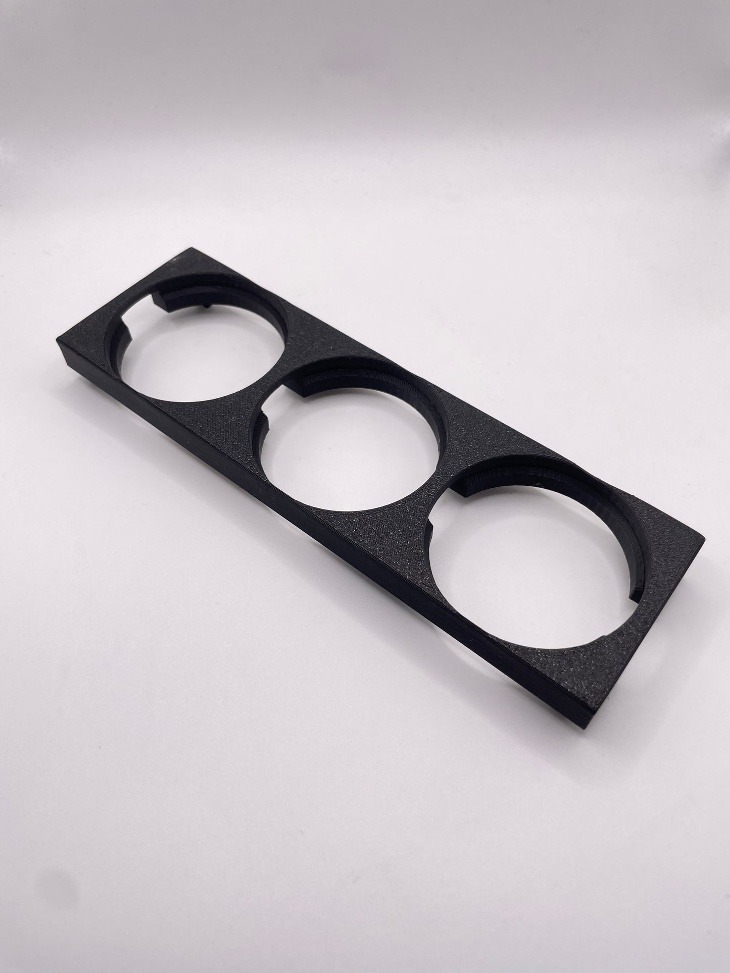 BMW E36 – Support Triple Manomètre 52mm à la place du Poste Radio – Accessoire Intérieur 3D