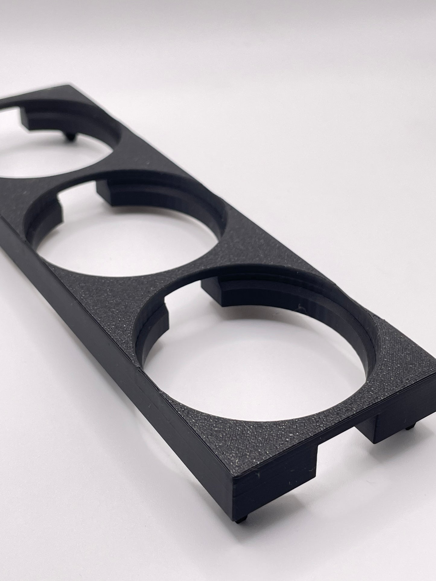 BMW E36 – Support Triple Manomètre 52mm à la place du Poste Radio – Accessoire Intérieur 3D