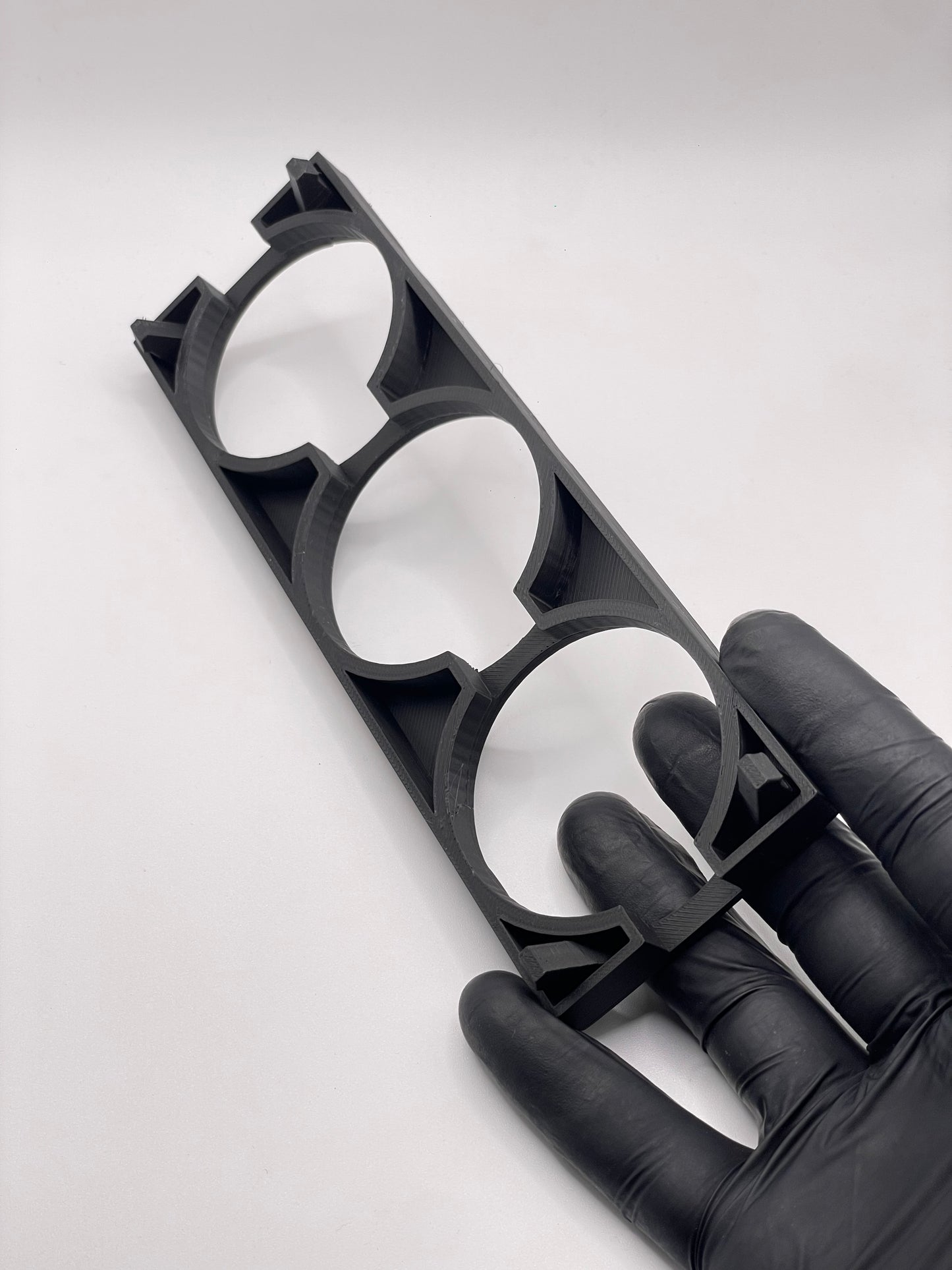 BMW E36 – Support Triple Manomètre 52mm à la place du Poste Radio – Accessoire Intérieur 3D