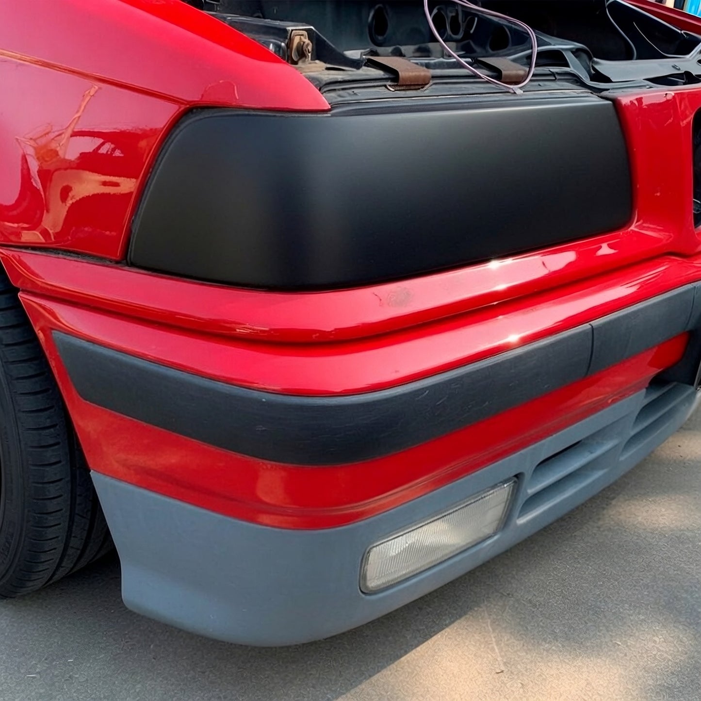 BMW E36 - Kit de suppression de phare / Cache optique